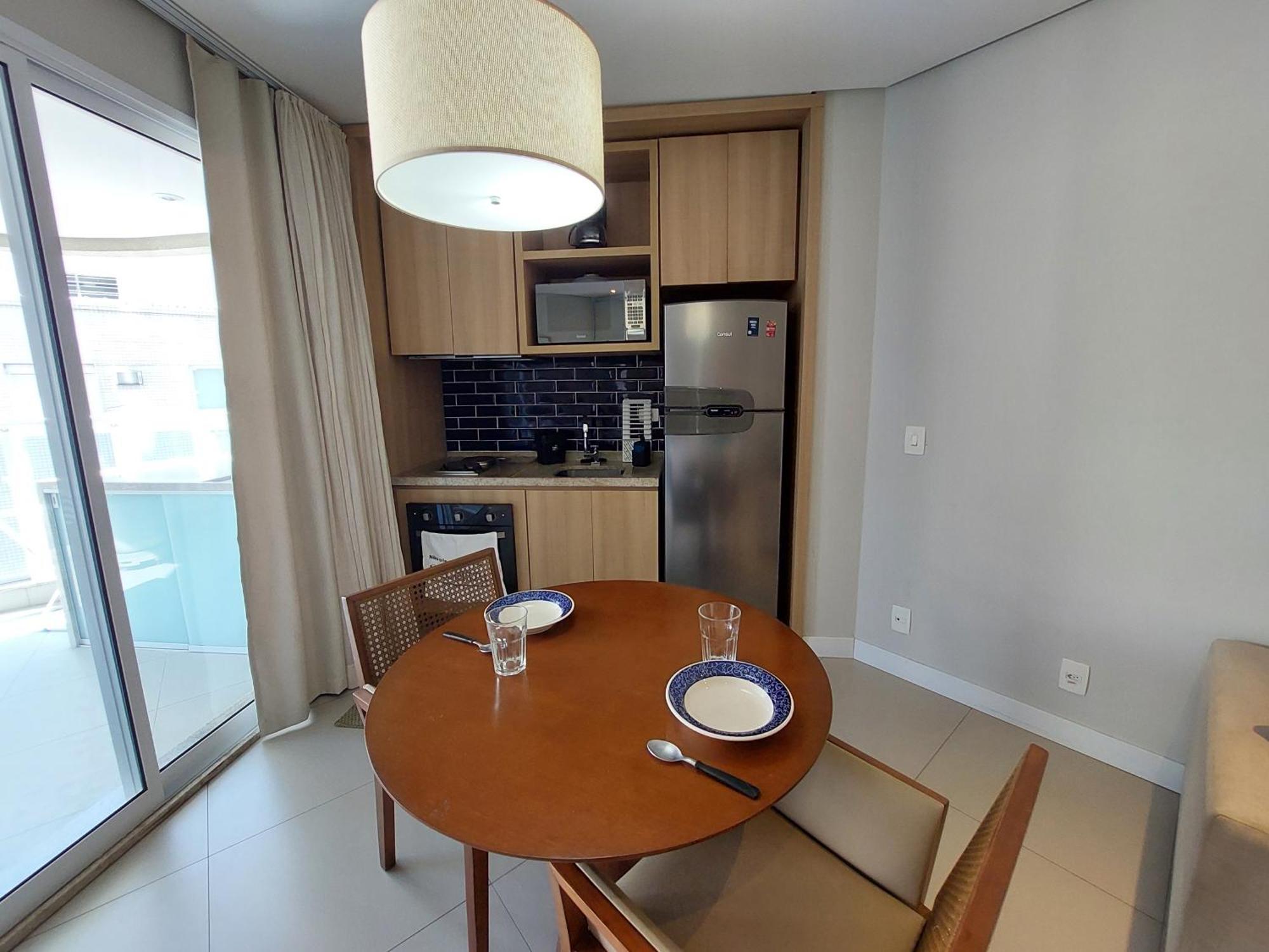 Book Santos Estanconfor 905 Charmoso Ap Executivo Quadra Praia Exterior photo